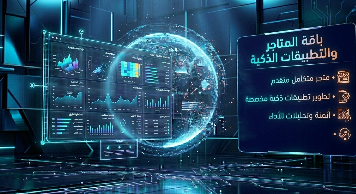 باقة المتاجر والتطبيقات الذكية